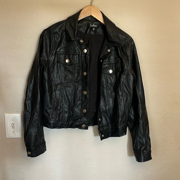 Lulus faux leather jacket size XS - Picture 1 of 5